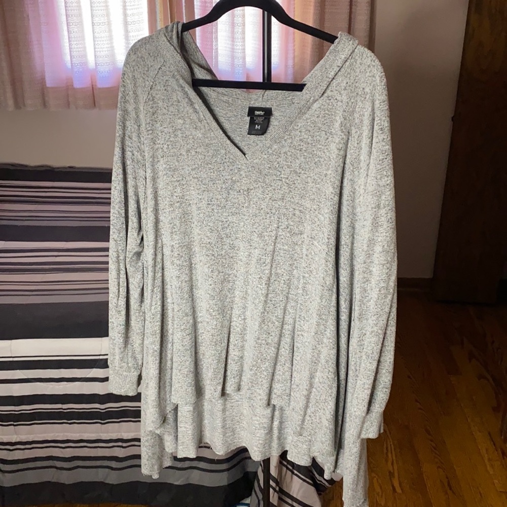 Massimo over size grey sweater